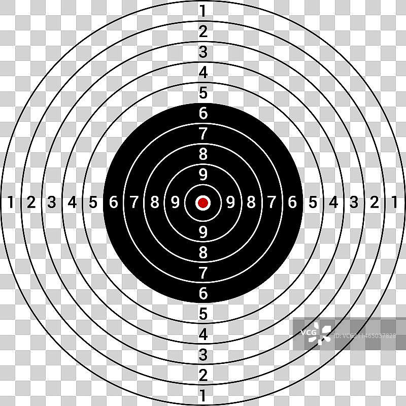 黑色单色瞄准运动目标图片素材