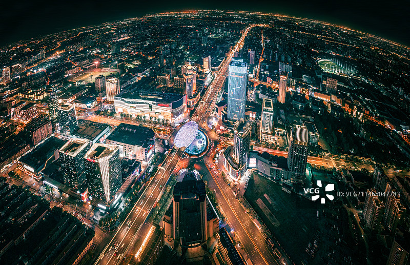 城市副中心：五角场图片素材