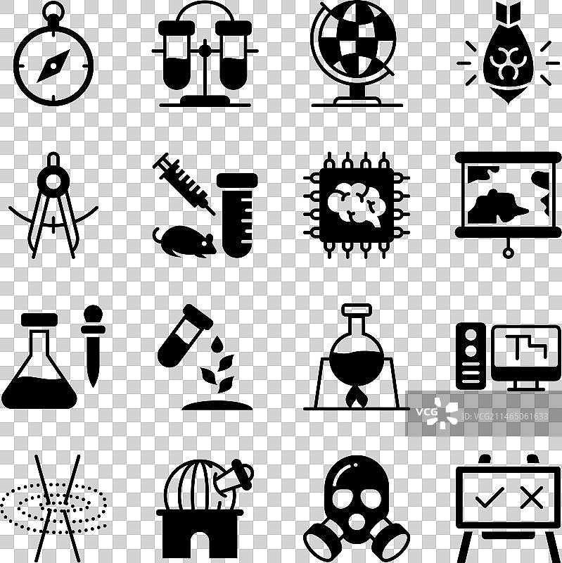 化学符号图标图片素材