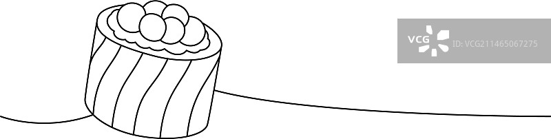 鱼籽寿司图片素材