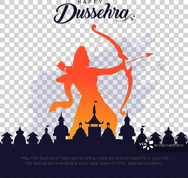 印度十胜节罗摩神节庆图片素材