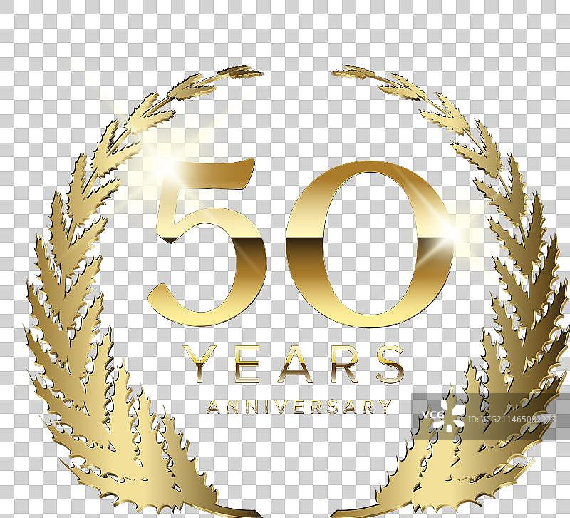 50周年纪念卡片模板图片素材