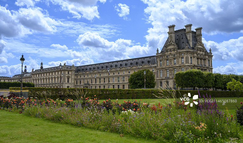 法国巴黎杜乐丽花园图片素材