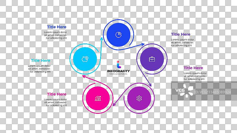 循环细线模板图片素材