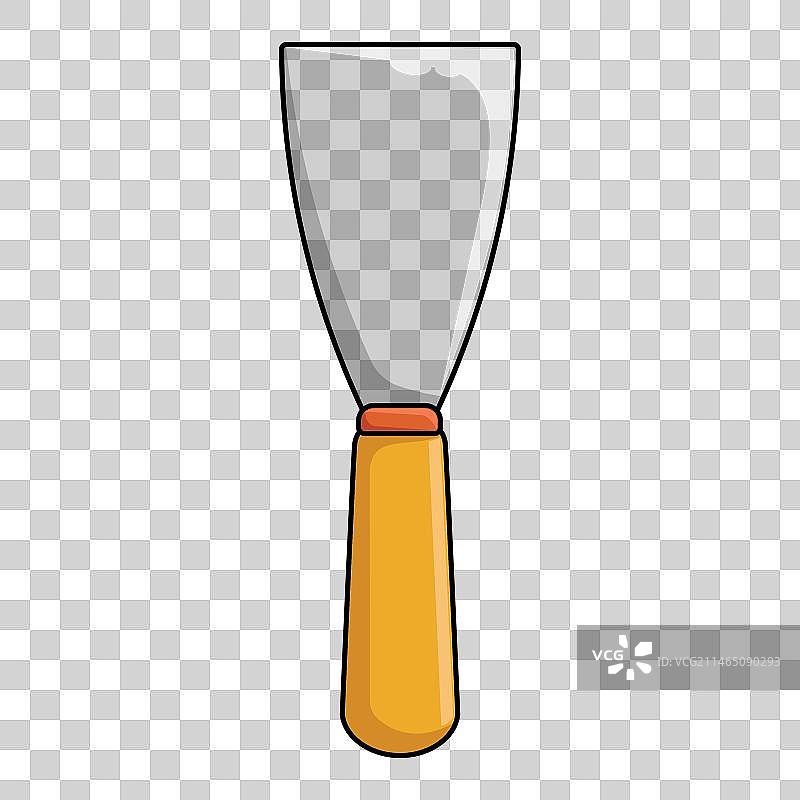 刮刀建筑工具图标平面设计图片素材