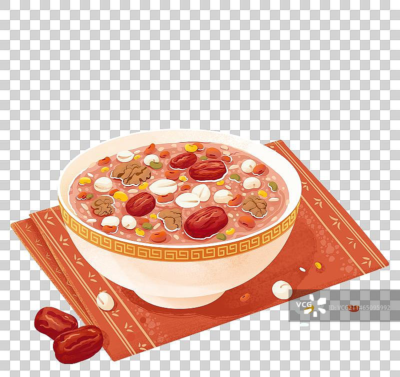 传统美食腊八粥腊八节免抠素材图片素材