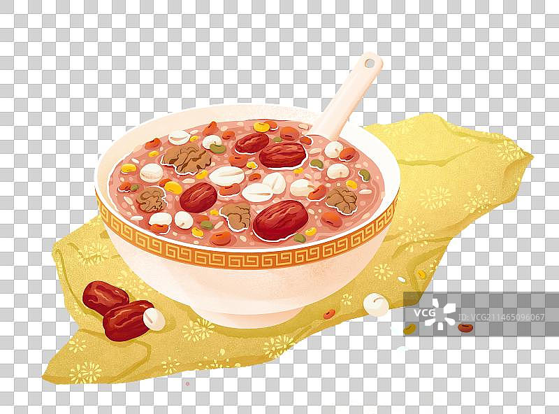 传统美食腊八粥腊八节免抠素材图片素材
