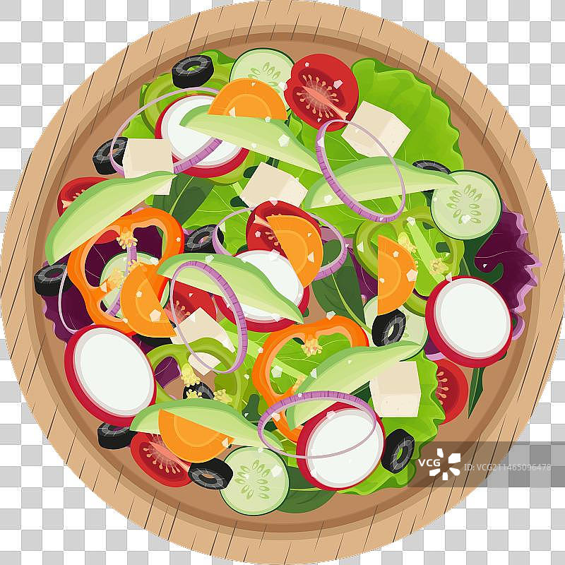 健康蔬菜沙拉图片素材