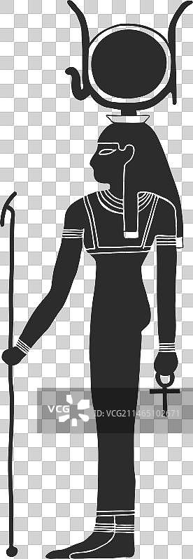 哈索尔埃及神图片素材