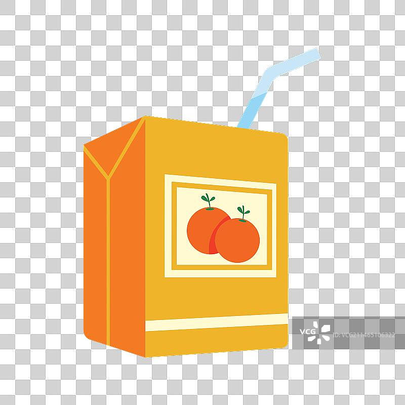 利乐包装盒橙汁图片素材