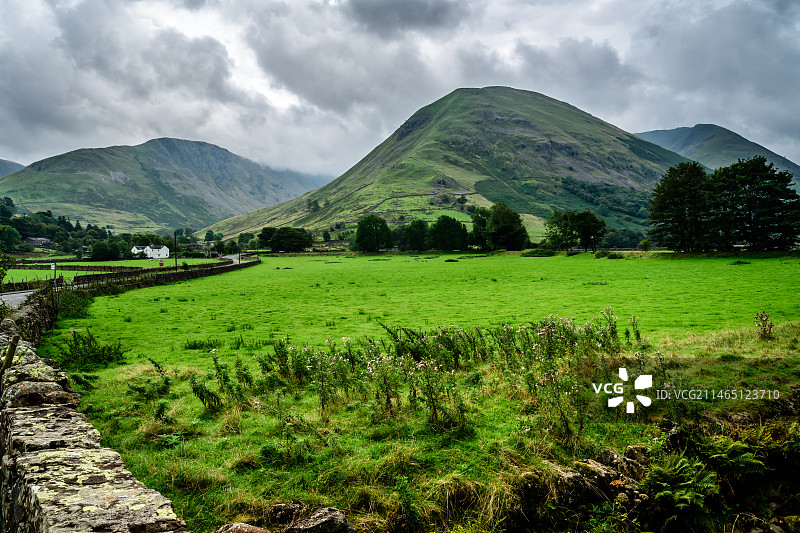 英国湖区兄弟湖图片素材