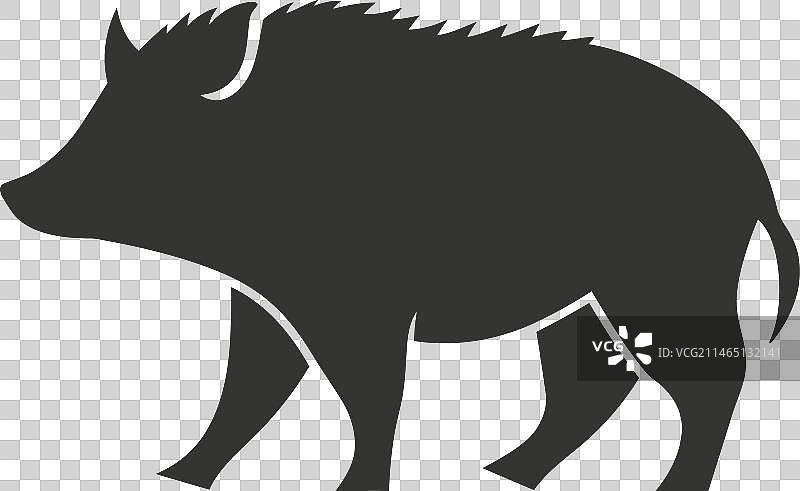 西猯图标图片素材