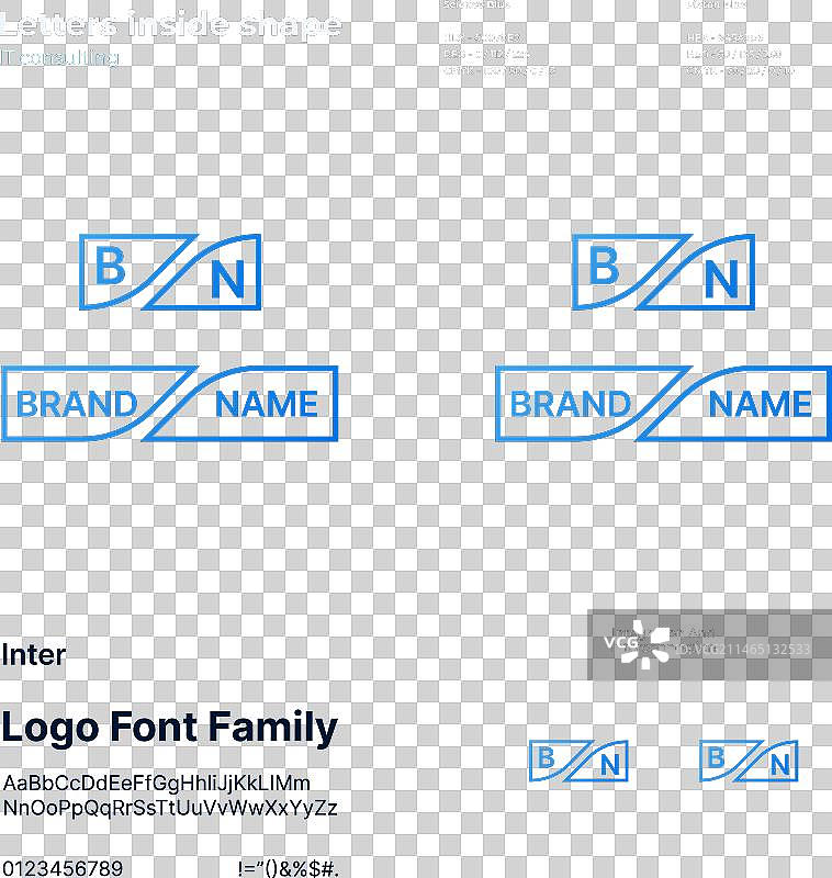 2.5D创意IT咨询品牌模板图片素材