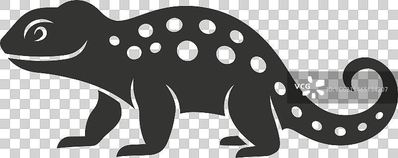 毒蜥图标图片素材