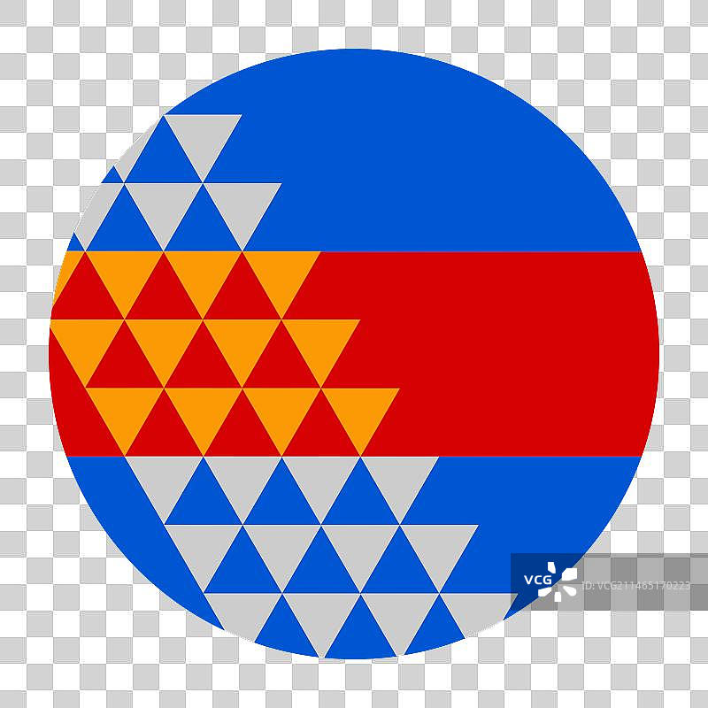 印度国旗圆形徽章banner图片素材