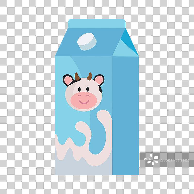 利乐包装牛奶盒图片素材