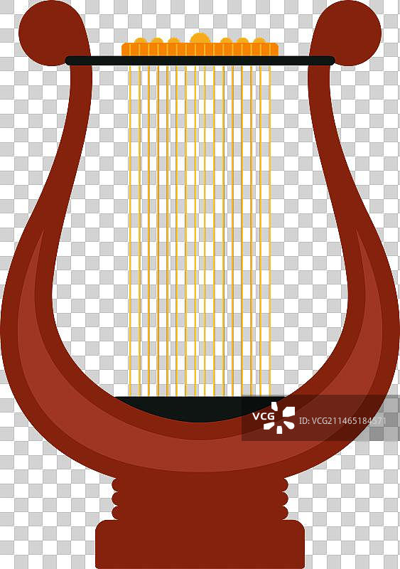 里拉乐器图标图片素材