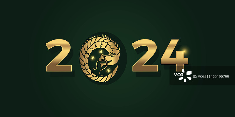 新年快乐明信片或banner图片素材