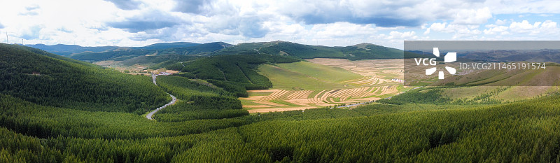 桦皮岭图片素材