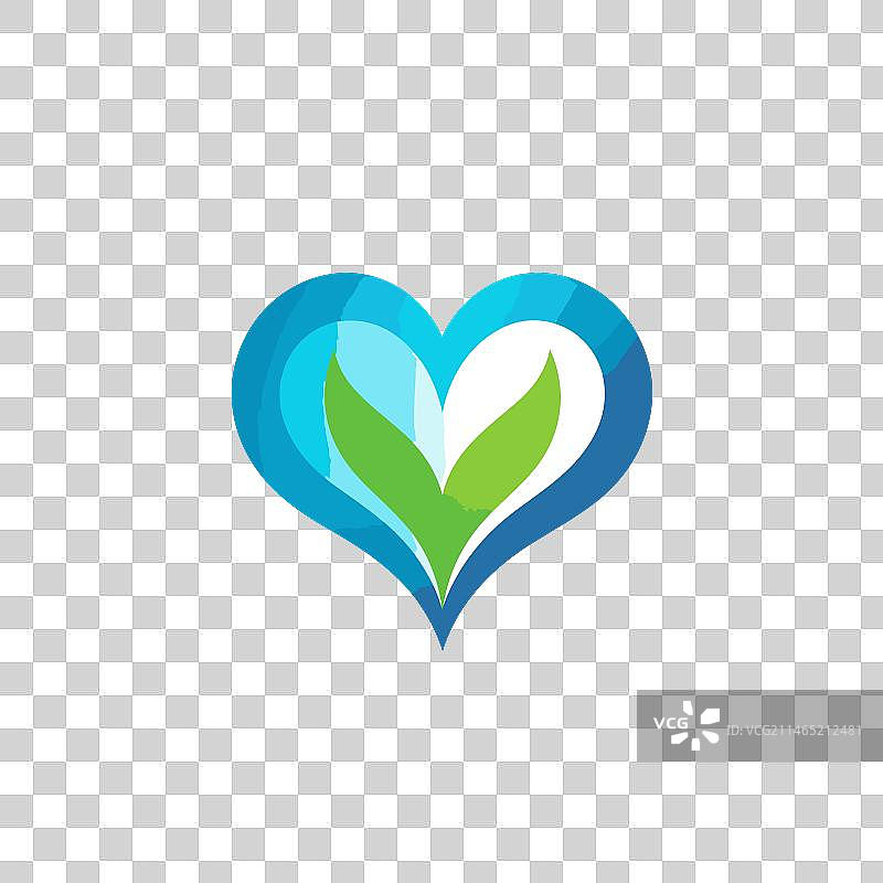 母婴医院填充渐变标志图片素材