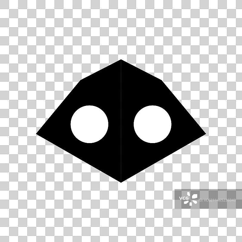 几何小猪鼻子符号图片素材