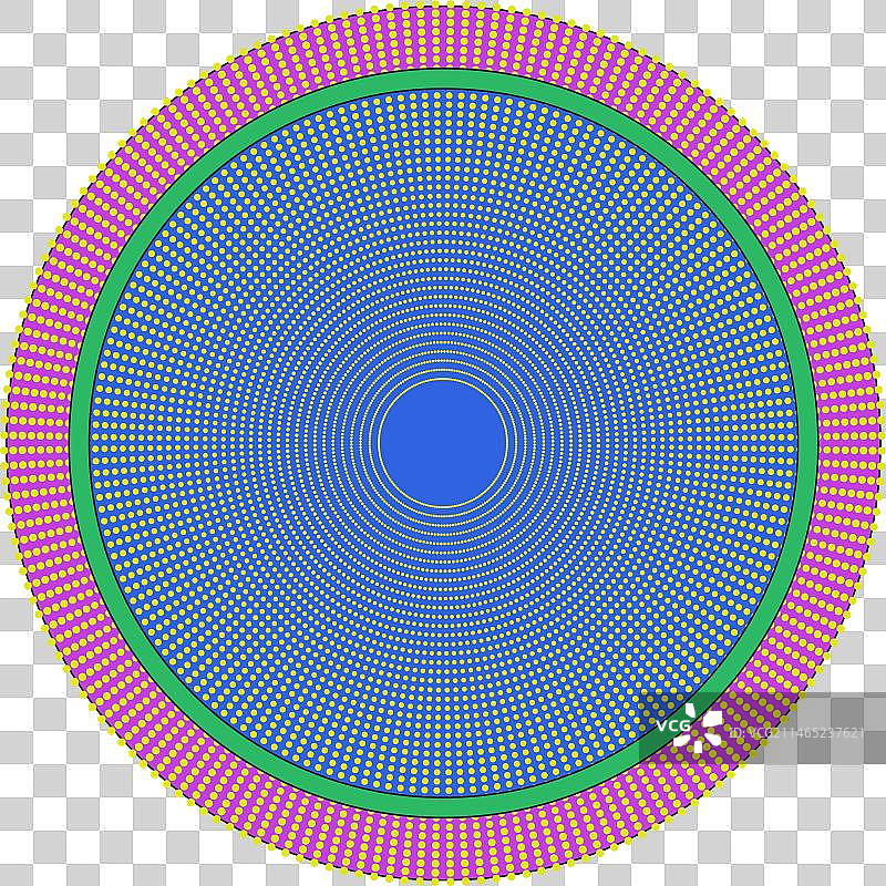 敦煌壁画藻井图案元素图片素材