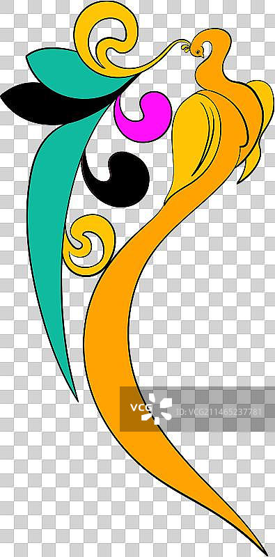 敦煌壁画藻井图案元素图片素材