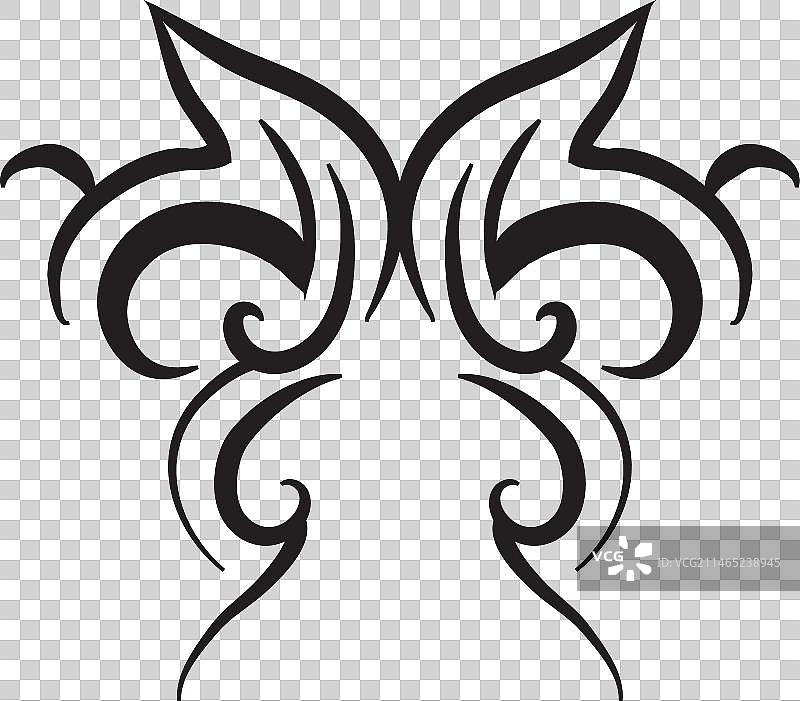 几何部落细条纹图片素材