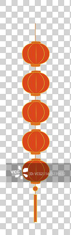 中国风灯笼元素图片素材