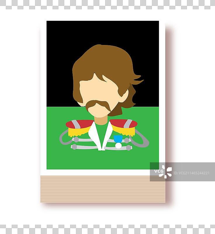 乔治·哈里森，披头士乐队音乐家图片素材