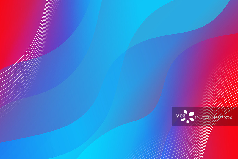 红色蓝色抽象背景带文案空间图片素材