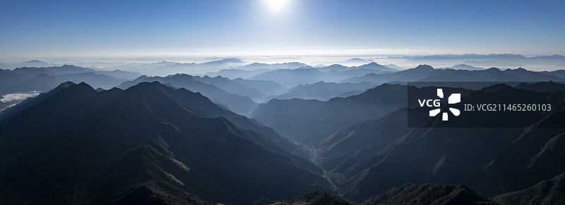 群山高山山脉山峦风光宽幅图片图片素材