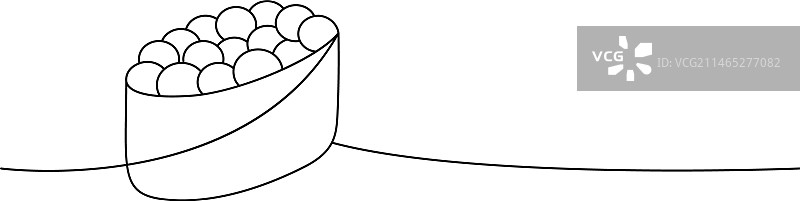 鱼籽寿司图片素材