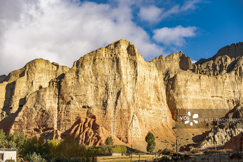 尼泊尔上木斯塘地区风光图片素材