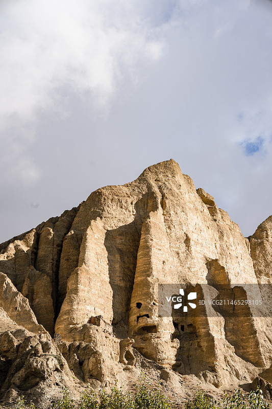 尼泊尔上木斯塘地区风光图片素材