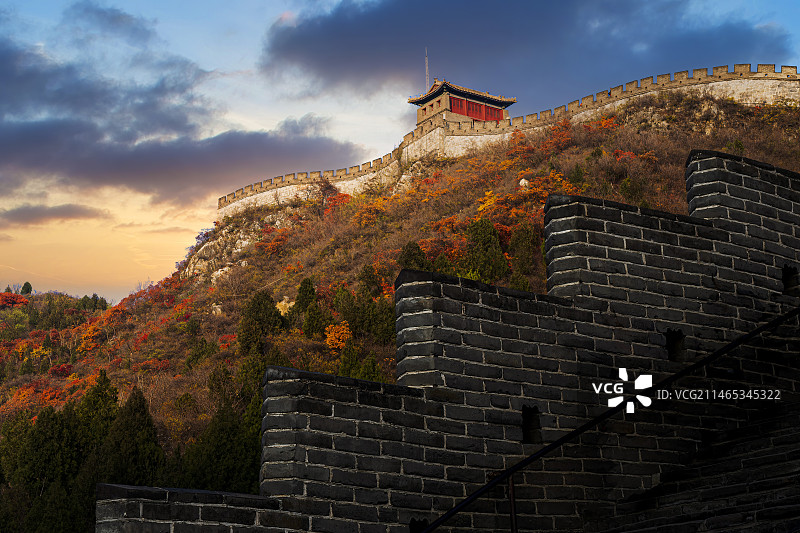 居庸关扼守北京北大门，号称天下第一雄关。图片素材