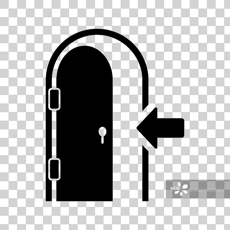 入口出口图标门图片素材