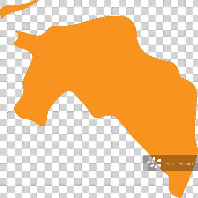 格罗宁根省地图图片素材