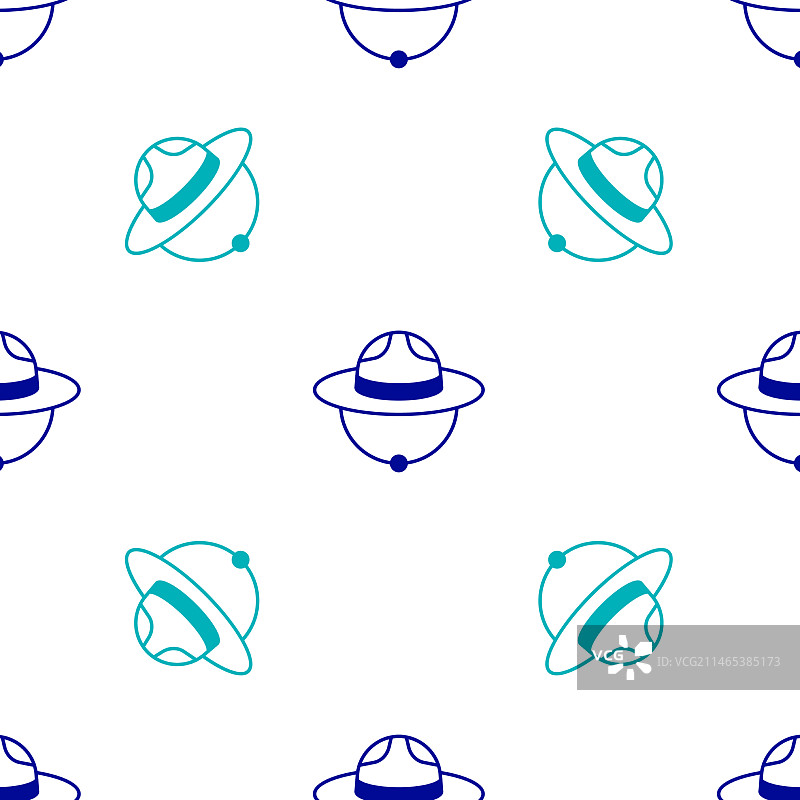 蓝色加拿大游骑兵帽子制服图标图片素材