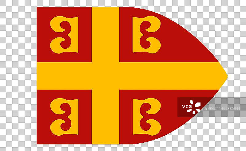 拜占庭旗帜图片素材