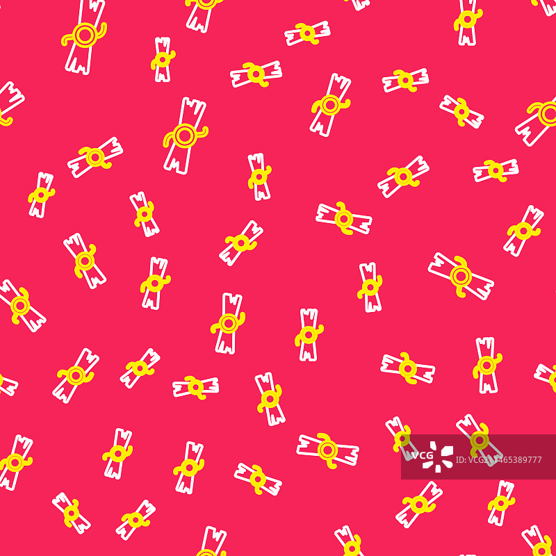 线条法令纸莎草纸卷轴图标图片素材