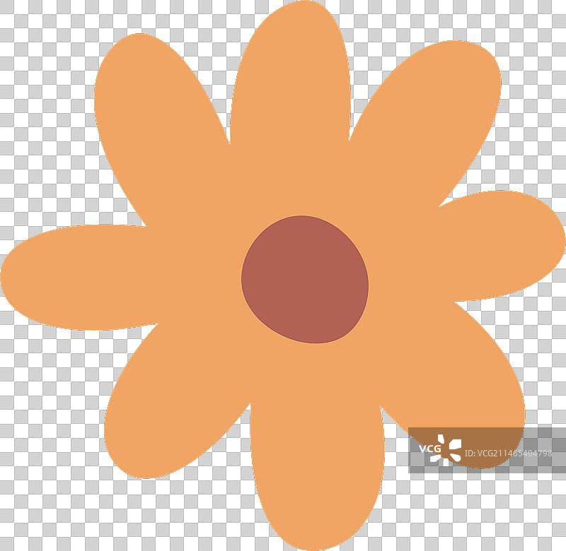 花朵头部图标图片素材