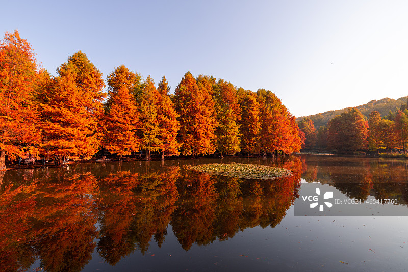 南京明孝陵燕雀湖图片素材