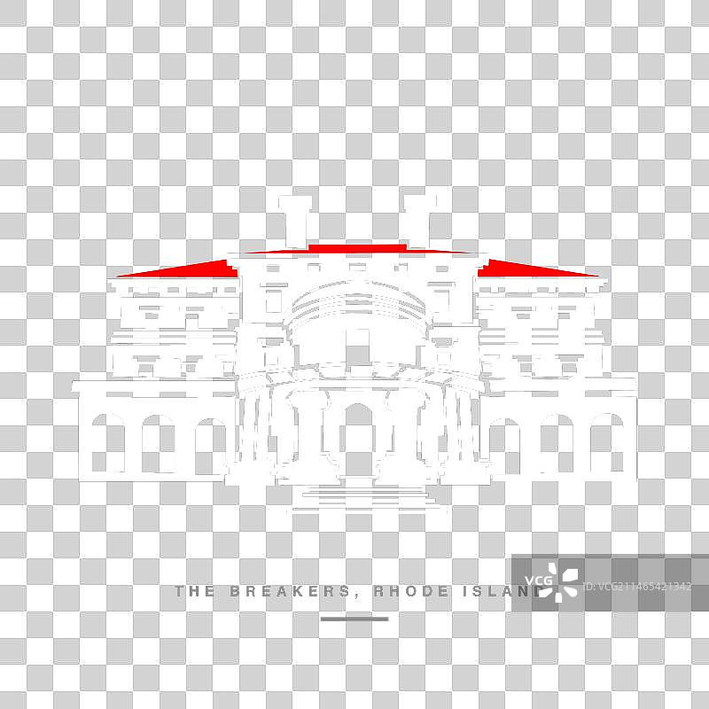 罗德岛建筑标志图片素材