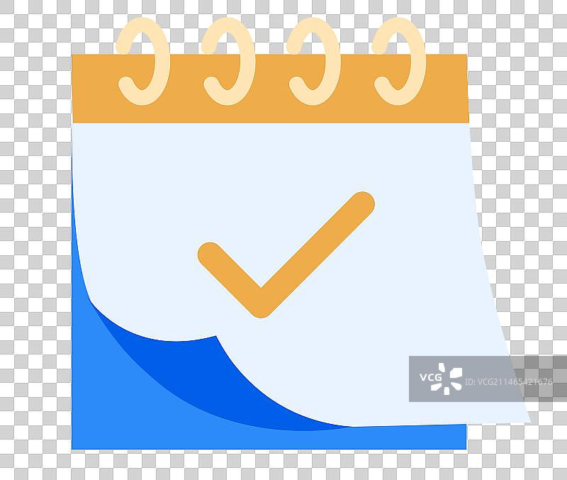 扁平风日历图片素材