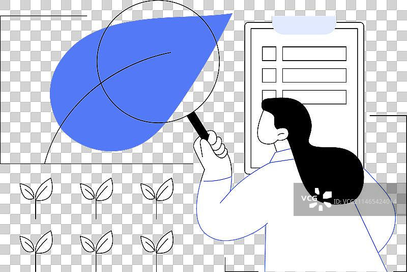 植物病害的生物防治隔离图片素材