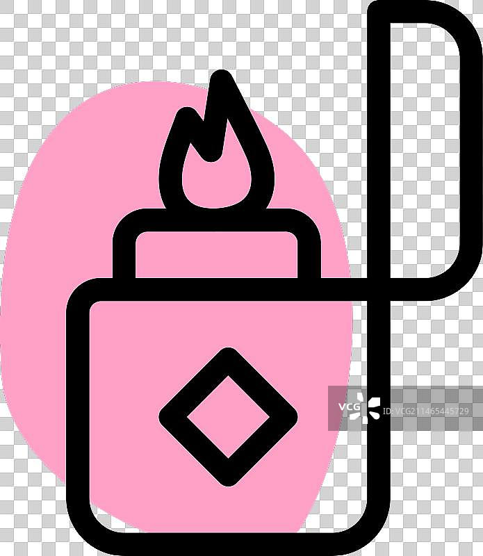 Zippo可重复使用的金属打火机图片素材