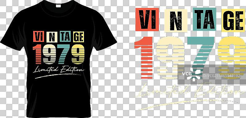 1979年复古限量版生日快乐图片素材