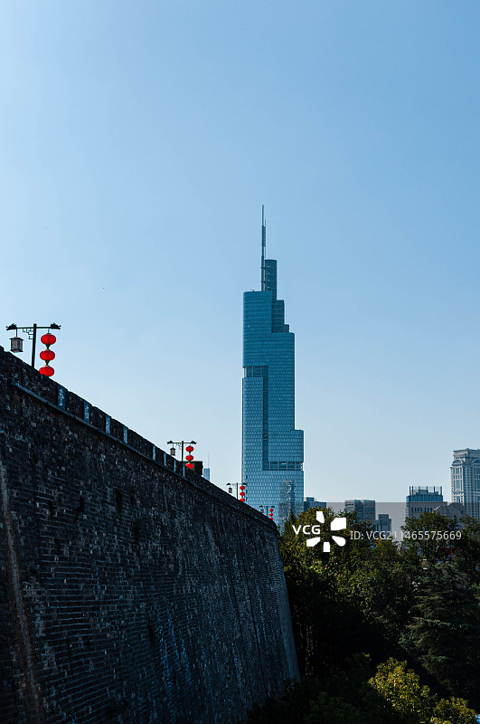 南京紫峰大厦图片素材