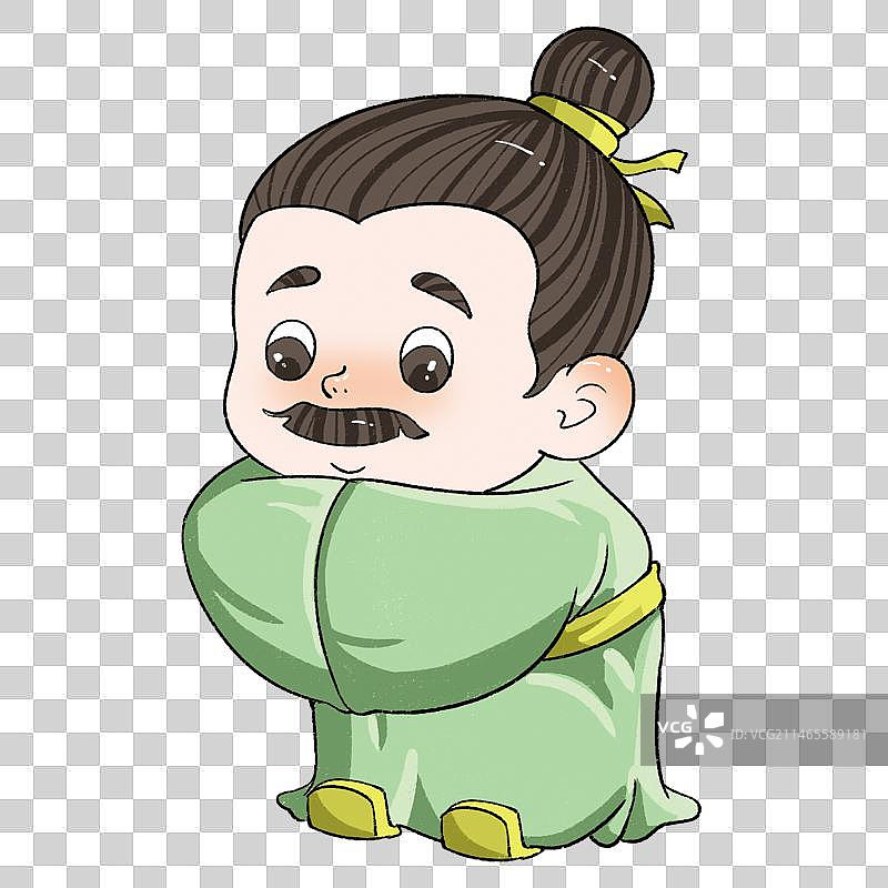 古人行礼3图片素材